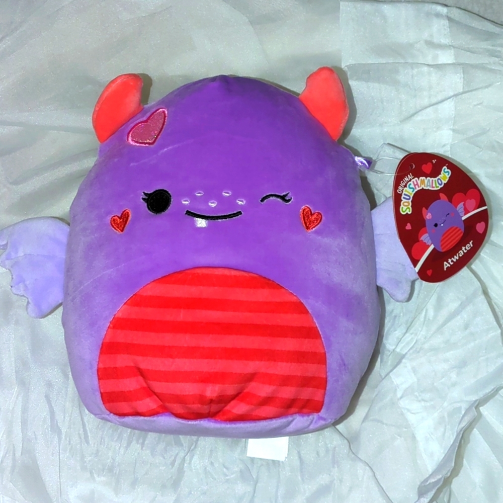 Atwater 8" Valentine Squishmallow Little Devil Hearts Love